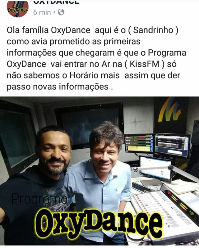 Oxydance na Kiss FM