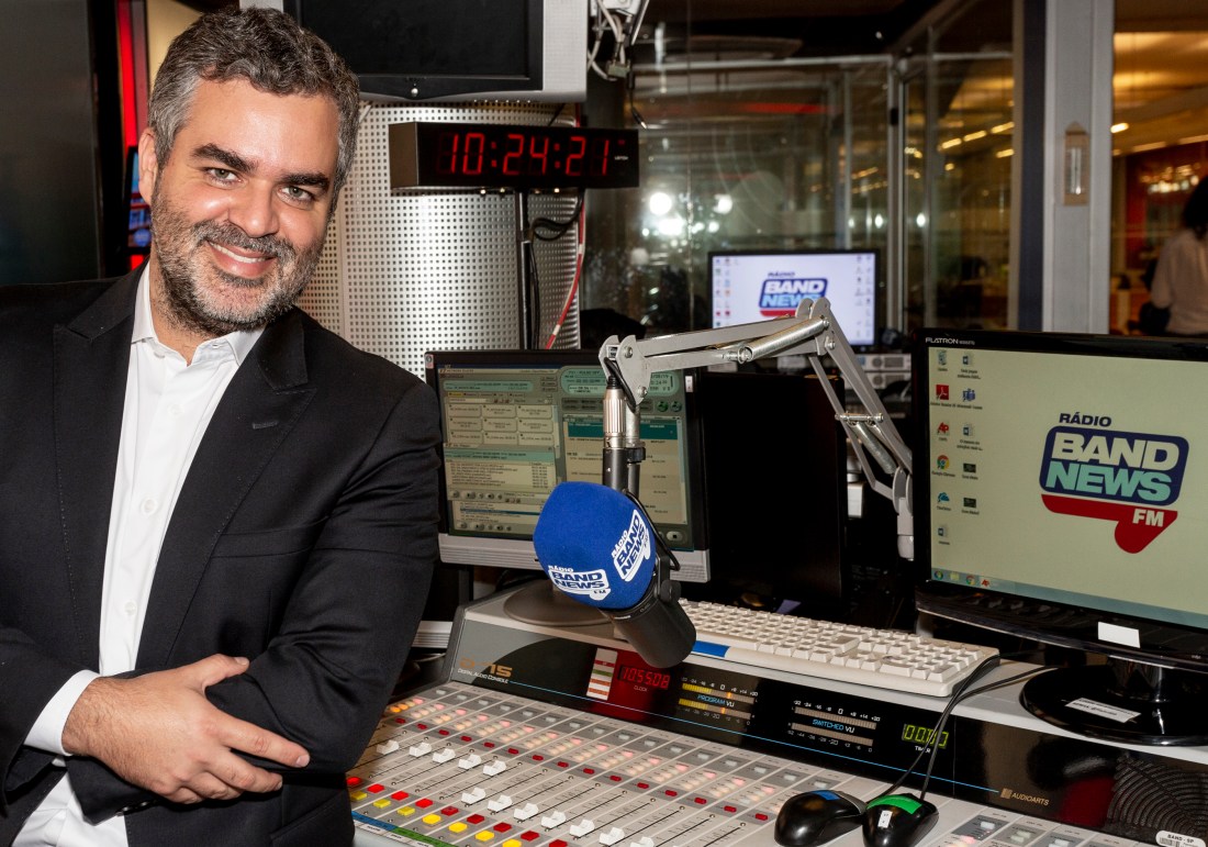 Carlos Andreazza na Band News FM