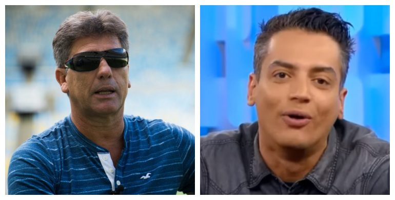 Renato Gaúcho e Léo Dias